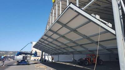 Higher Power Hangar Door Installation